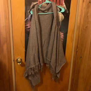 Taupe, Knit Cover Up